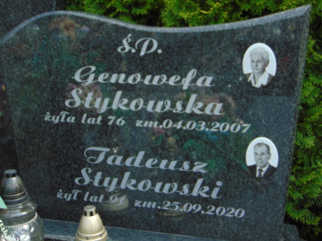 Grób Genowefa  Stykowska