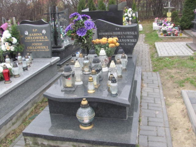 Grób Genowefa Romanowska